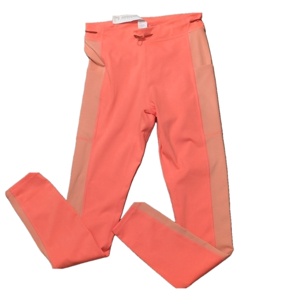 Fabletics motion 365+ high waisted bungee leggings st. Troez coral size small